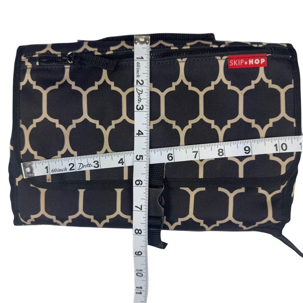 Skip Hop Travel Diaper Changing Pad Station & Bag Unisex black & tan - Picture 9 of 15